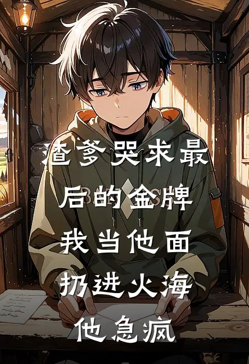 渣爹哭求最后的金牌，我当他面扔进火海，他急疯
