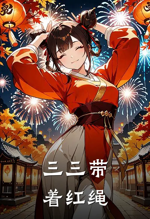 三三带着红绳