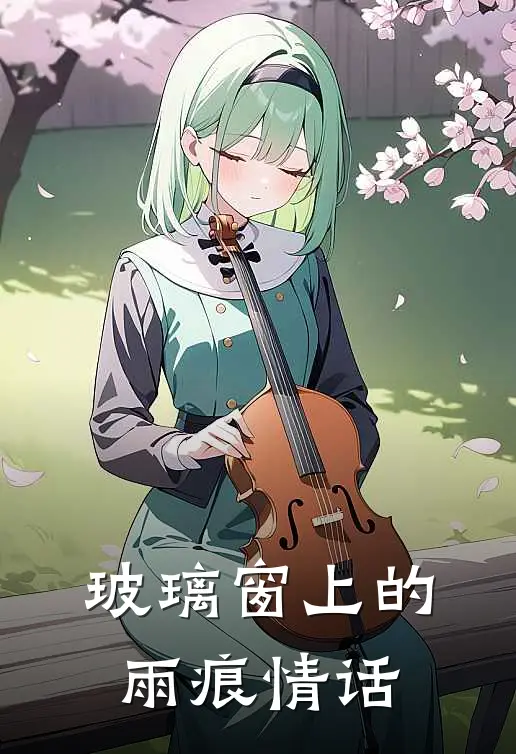 玻璃窗上的雨痕情话