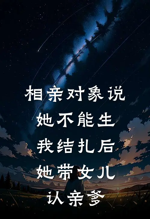 相亲对象说她不能生，我结扎后她带女儿认亲爹