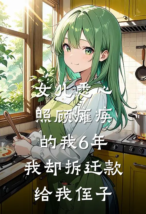 女儿悉心照顾瘫痪的我6年，我却拆迁款给我侄子