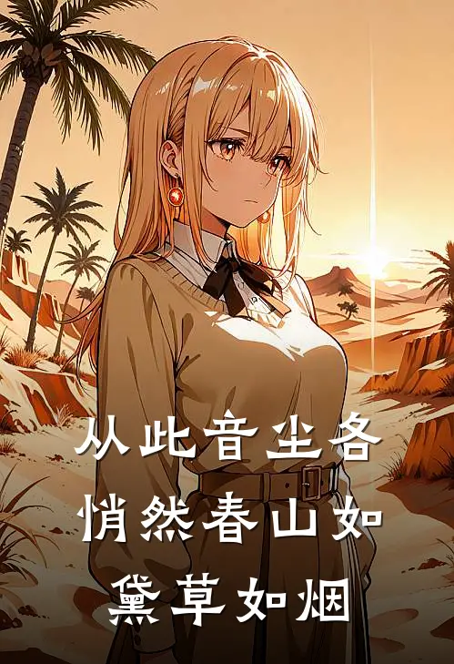 从此音尘各悄然春山如黛草如烟